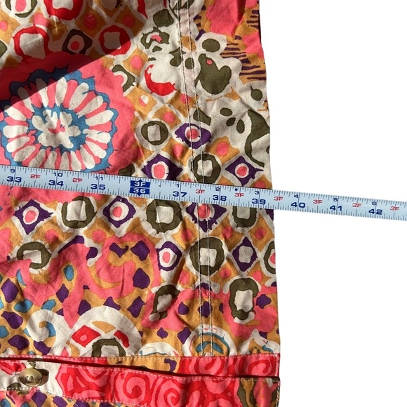 NWT j. CREW Classic Button Front Poplin Sundress In Vibrant Rose midi floral 4 - Picture 7 of 8